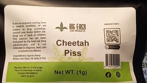 Cheetah piss cannabis