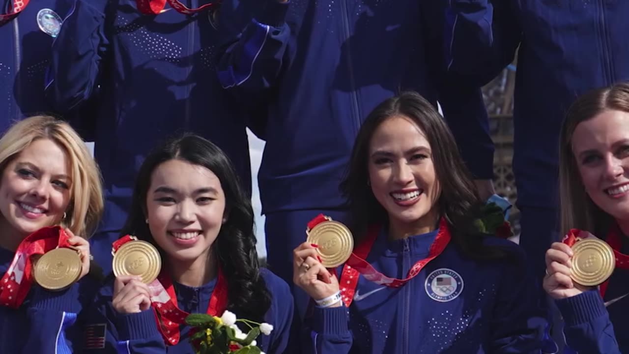 The U.S. figure skating team finally received their gold medals