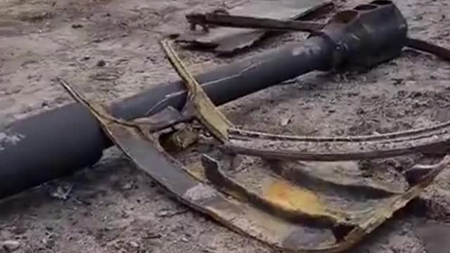 Destroyed 2S19 Msta-S 152mm SPG