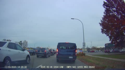Random Driving in Dearborn And Dearborn Heights, Michigan, November 3, 2023