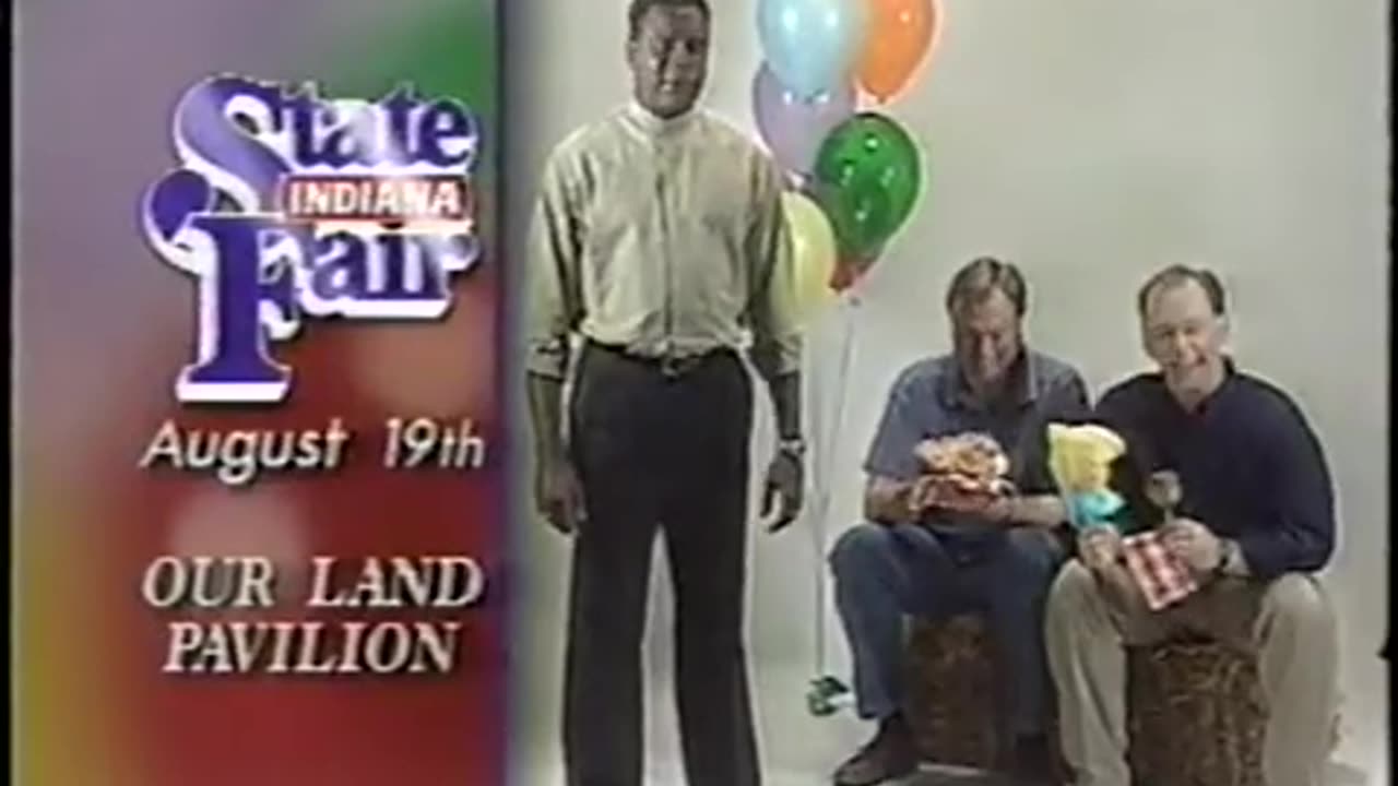 August 9, 1998 - WISH Weather State Fair & 'People's Court with Ed Koch' Promos