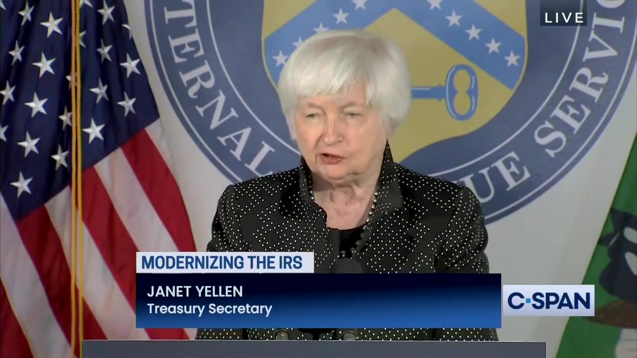 Janet Yellen: The United States has "the strongest financial system in the world"