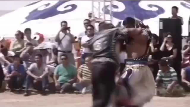 Mongolian wrestling bokh Bayarbataar 博克 巴雅尔巴特尔