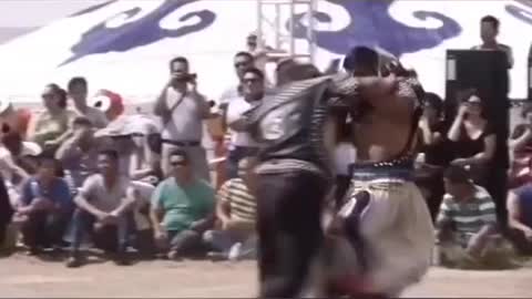 Mongolian wrestling bokh Bayarbataar 博克 巴雅尔巴特尔
