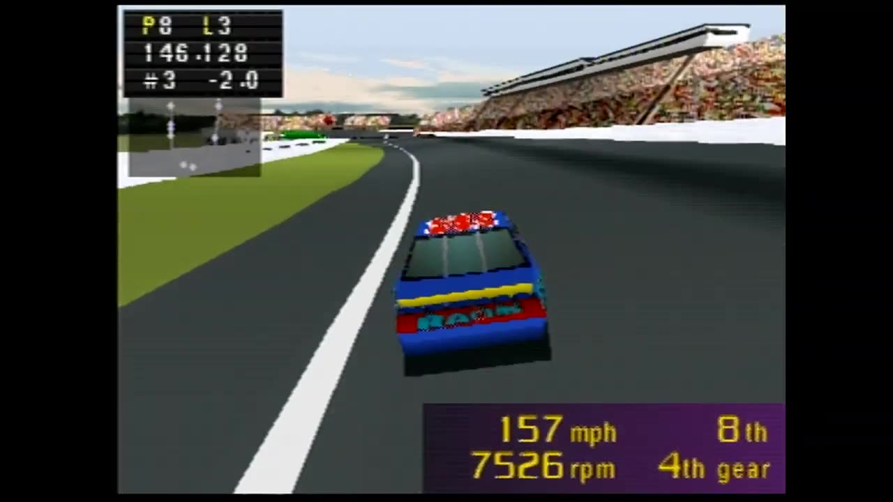 Nascar Racing (Ps1) Race6