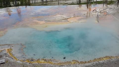 YellowStone Hot Rainbow Pool