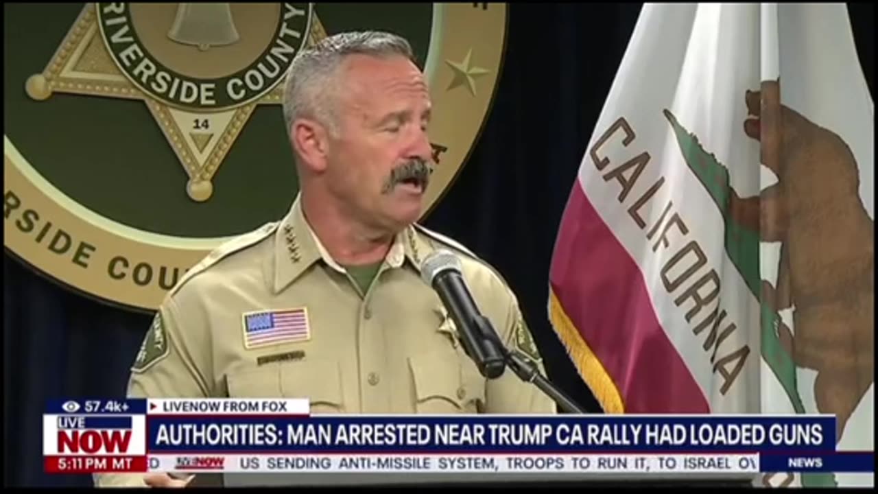 Another assassination attempt thwarted - trump ca rally