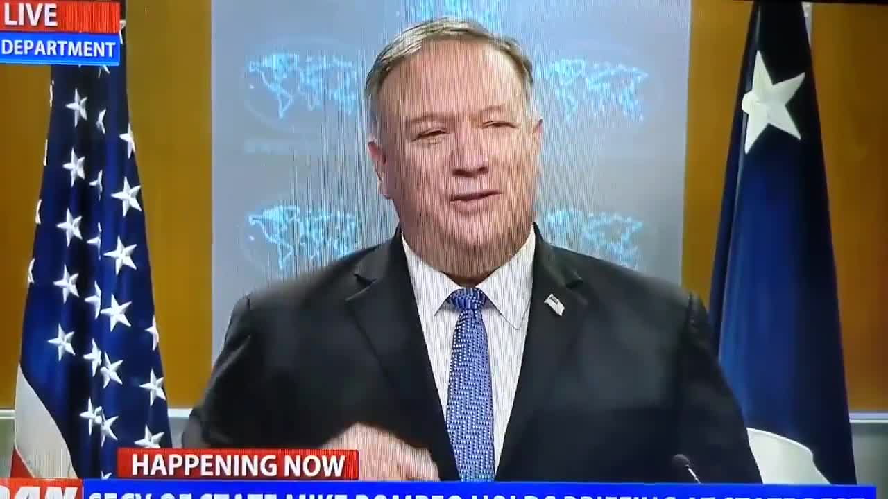 Secretary State Mike pompeo