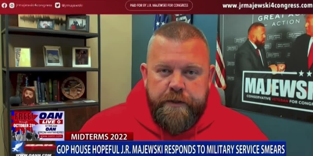 JR Majewski Responds to the Fake News' Lies About His Military Service