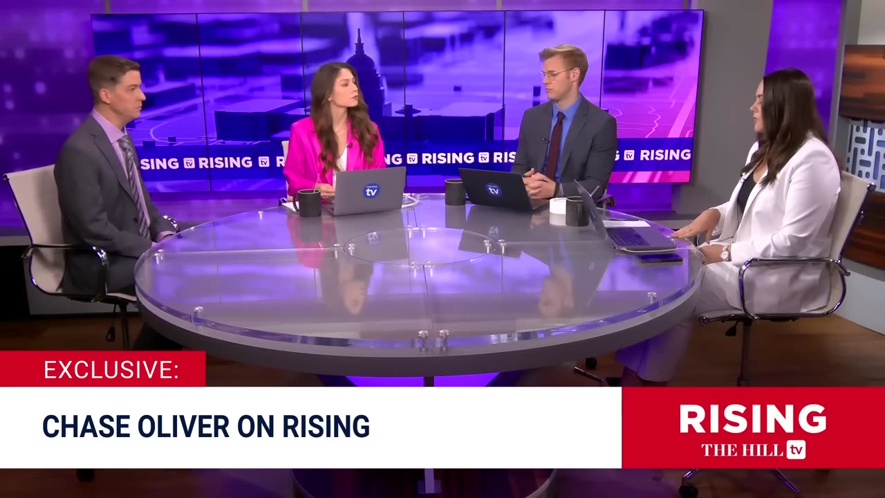 [2024-06-28] EXCLUSIVE: Libertarian Chase Oliver on RISING!