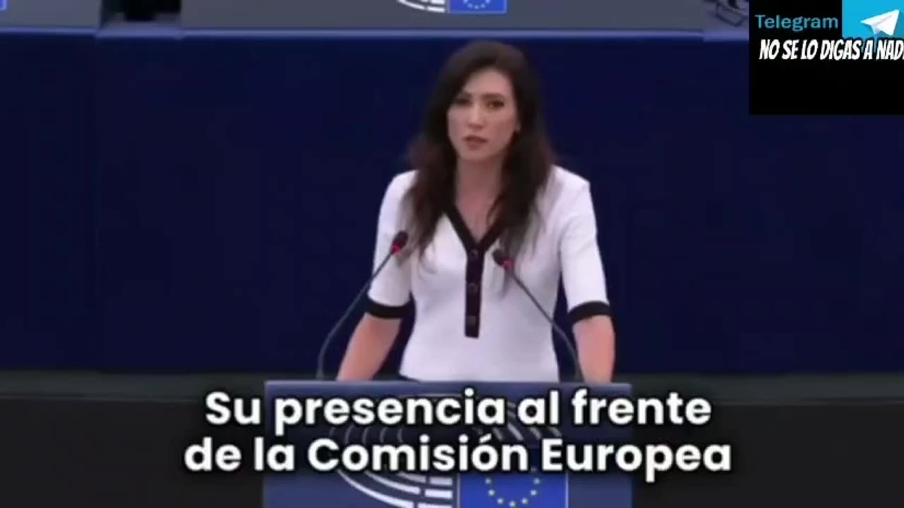 EuroDiputada en contra del Globalismo y la dirigencia Europea