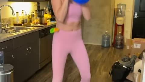 LIVE- When SHE DUMPS IT ON HER HEAD!!