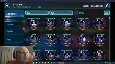 Star Wars Galaxy of Heroes F2P Day 129