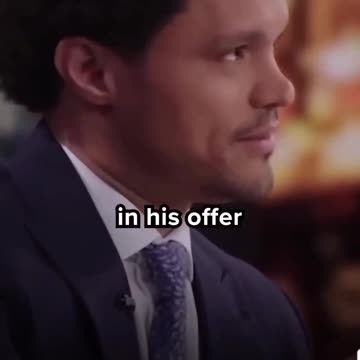 Stay poor listening to Trevor Noah. Instead should be teaching how to set for life