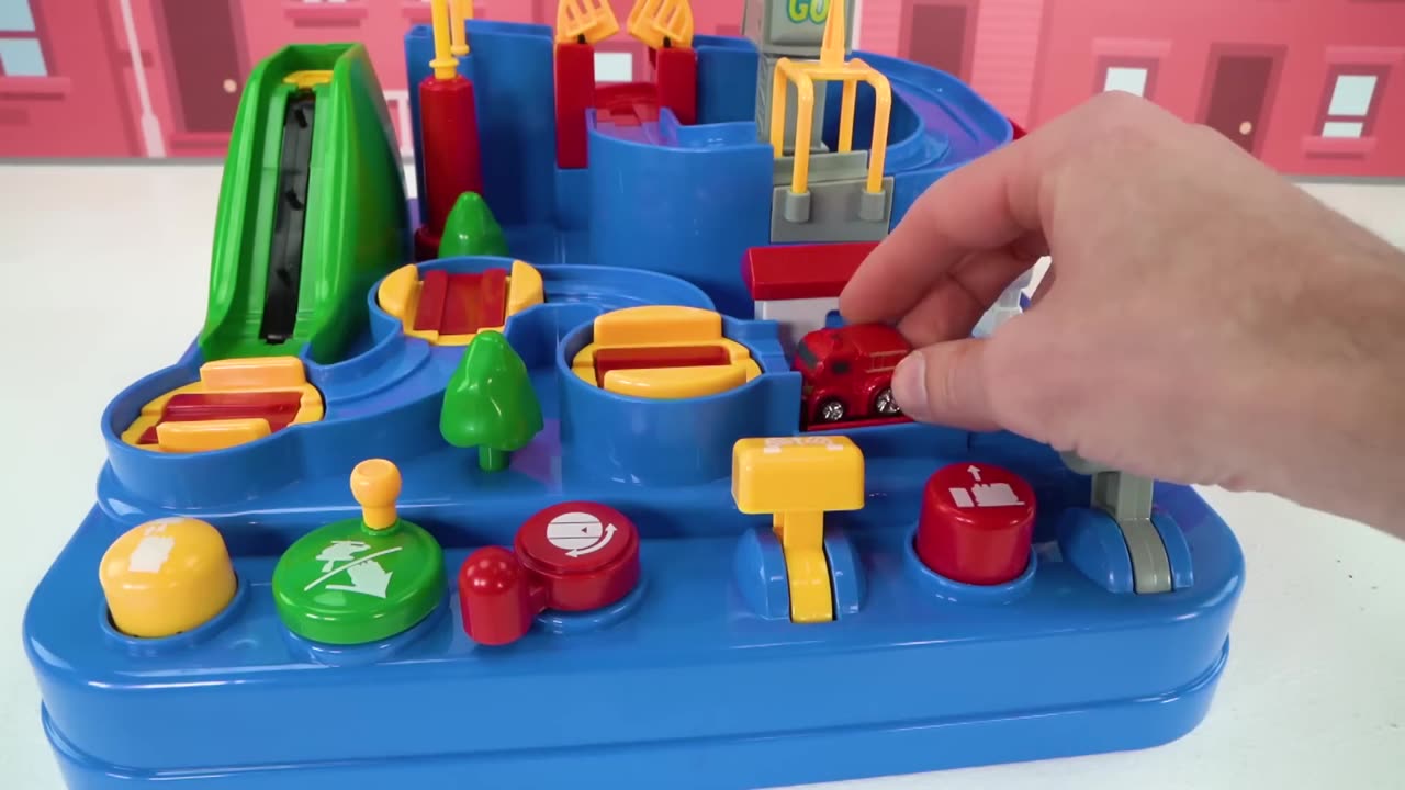 Best Car Toy Learning Video for Toddlers - Preschool Educational Toy Vehicle Puzzle!