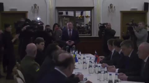 Russia-Ukraine negotiations have commenced at the Belarus border.