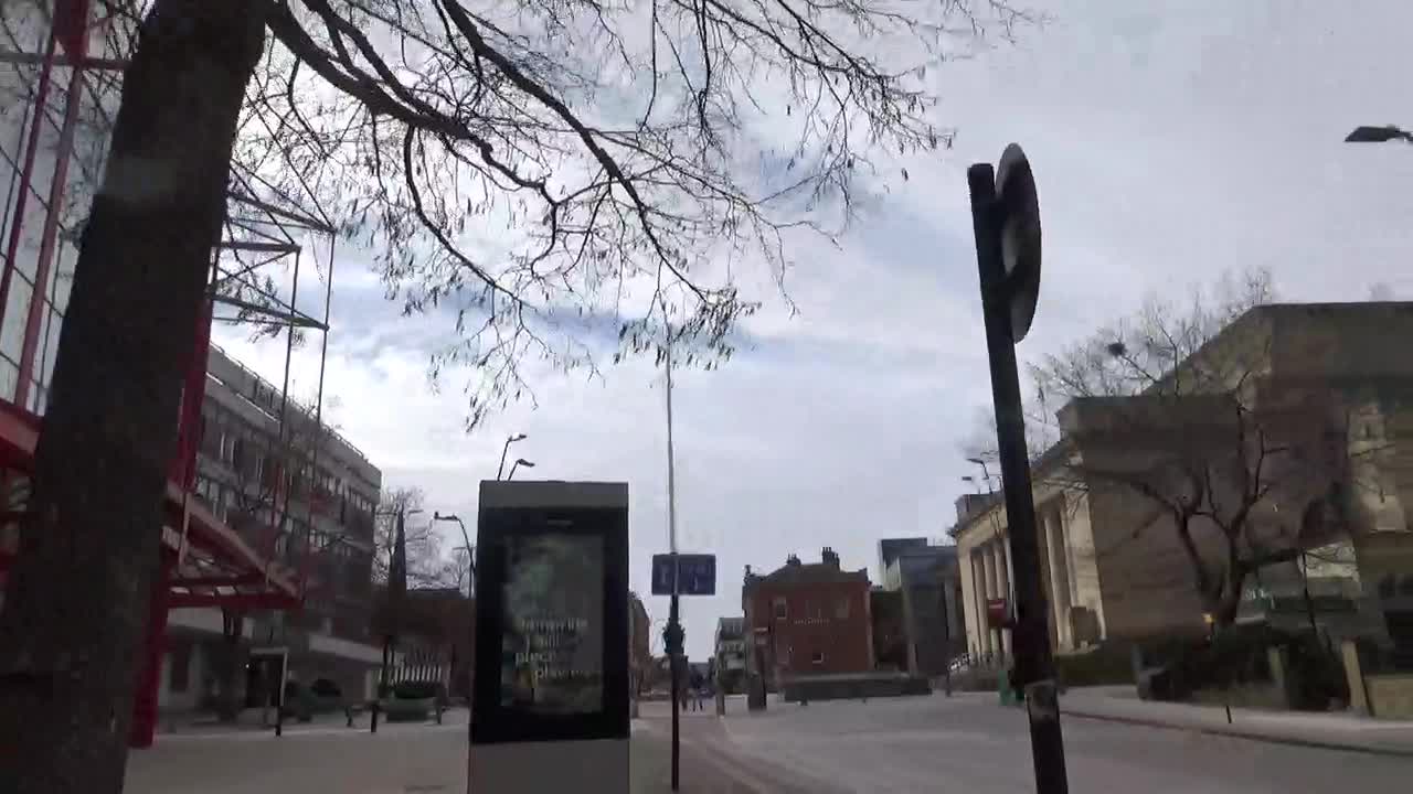 Sheffield city centre lockdown part 2 Saturday