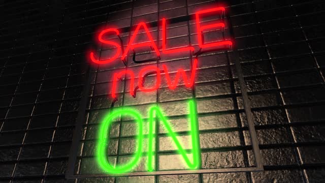 An Animation of a Neon Sign