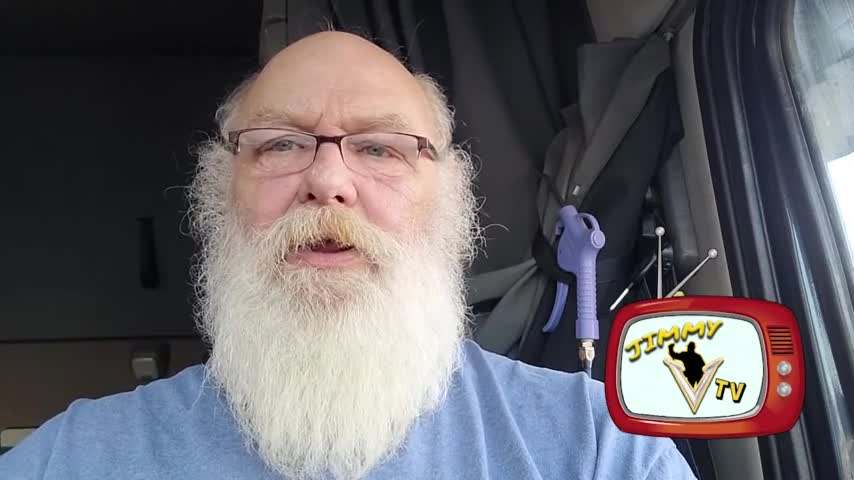 Just an old Canadian trucker. Don't think about it.