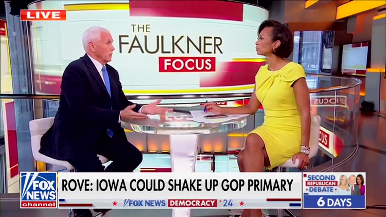 Faulkner Cuts Pence Off, Asks Him To Explain Claim About Trump's Principles