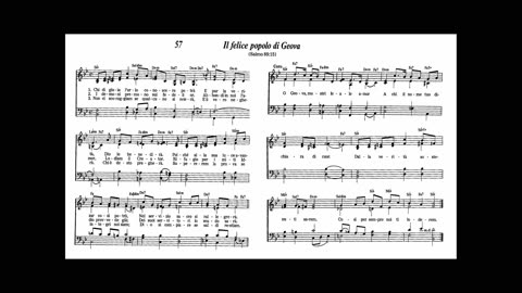 Il felice popolo di Geova (canzone 57 da Cantate lodi a Geova)