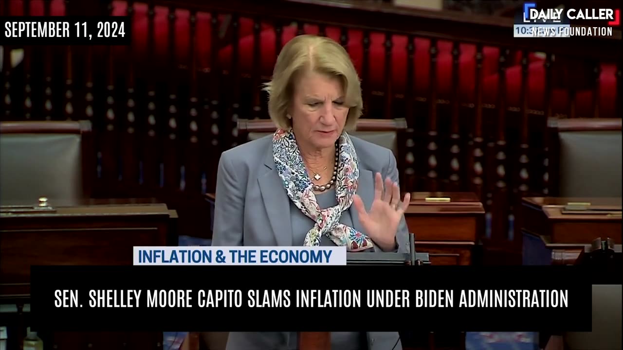 Sen. Shelley Moore Capito SLAMS Inflation Under Biden Administration