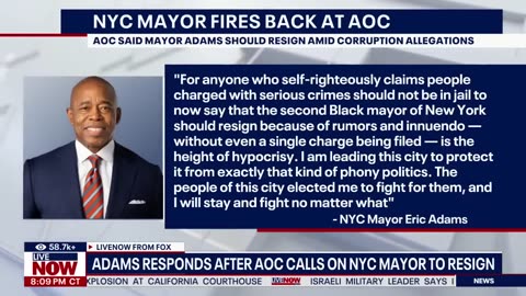 NYC Mayor Eric Adams indicted over corruption probe - "Your Sin Will Find You Out"