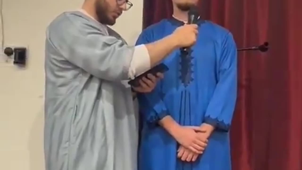 Another young Irish man converts to Islam. Our ancestors are turning in their