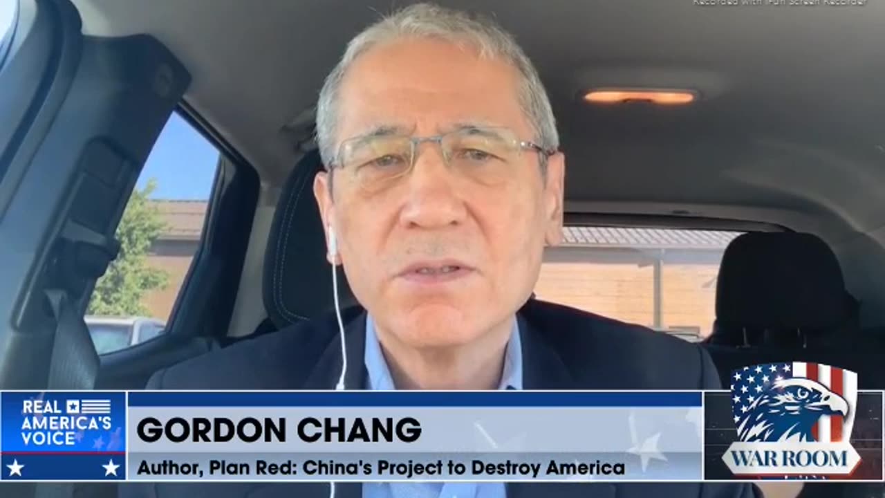 GORDON CHANG FROM MCCONNELL AFB WICHITA KS - CHINA'S PLAN TO DESTROY AMERICA - 23 mins.