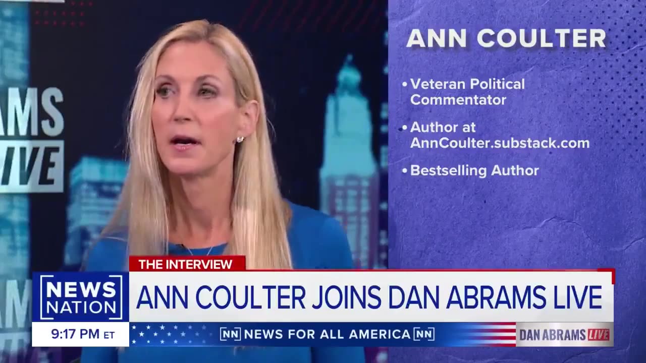 Ann Coulter says Peter Navarro should have gotten FOUR YEARS in prison...not four months!