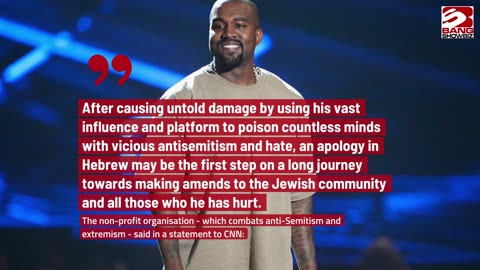 Kanye West Issues Apology to the Jewish Community.