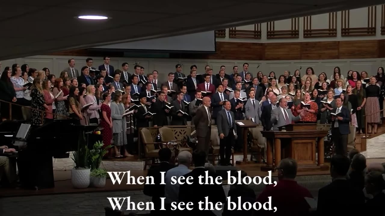 When I See The Blood • Congregational