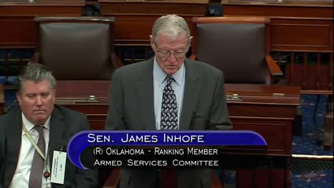 James Inhofe (R-OK) on NDAA: 'There's An Old Document That Nobody Reads Anymore, It's Called The Constitution'