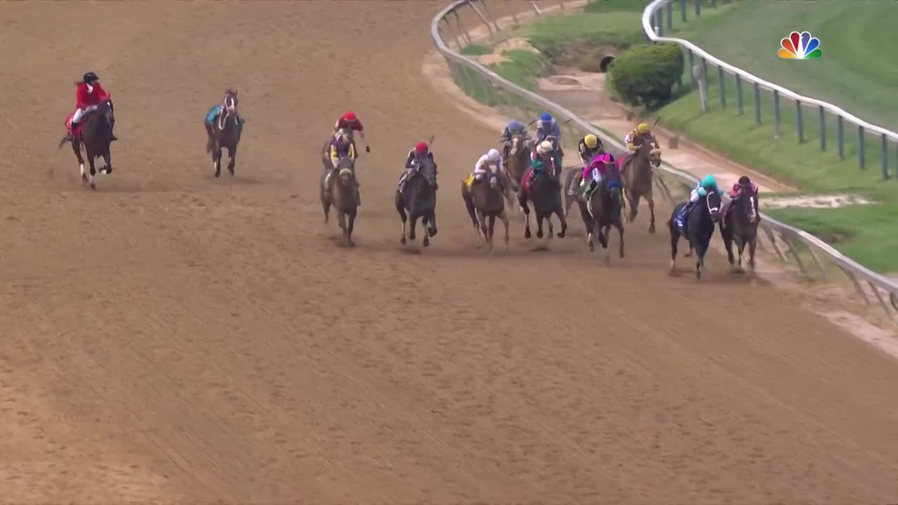 Preakness Stakes 2019 (FULL RACE), jockey John Velazquez thrown from horse | NBC Sports