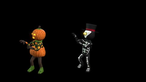 Halloween funny dance