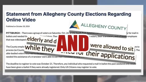 Fact Check: Video Does NOT Show Non-English-Speaking Voters Jumped Line To Vote Early In Pa.