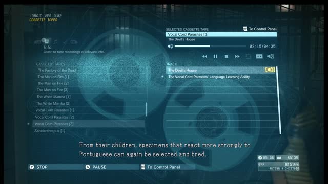 Metal Gear Solid V : The Phantom Pain - Info
