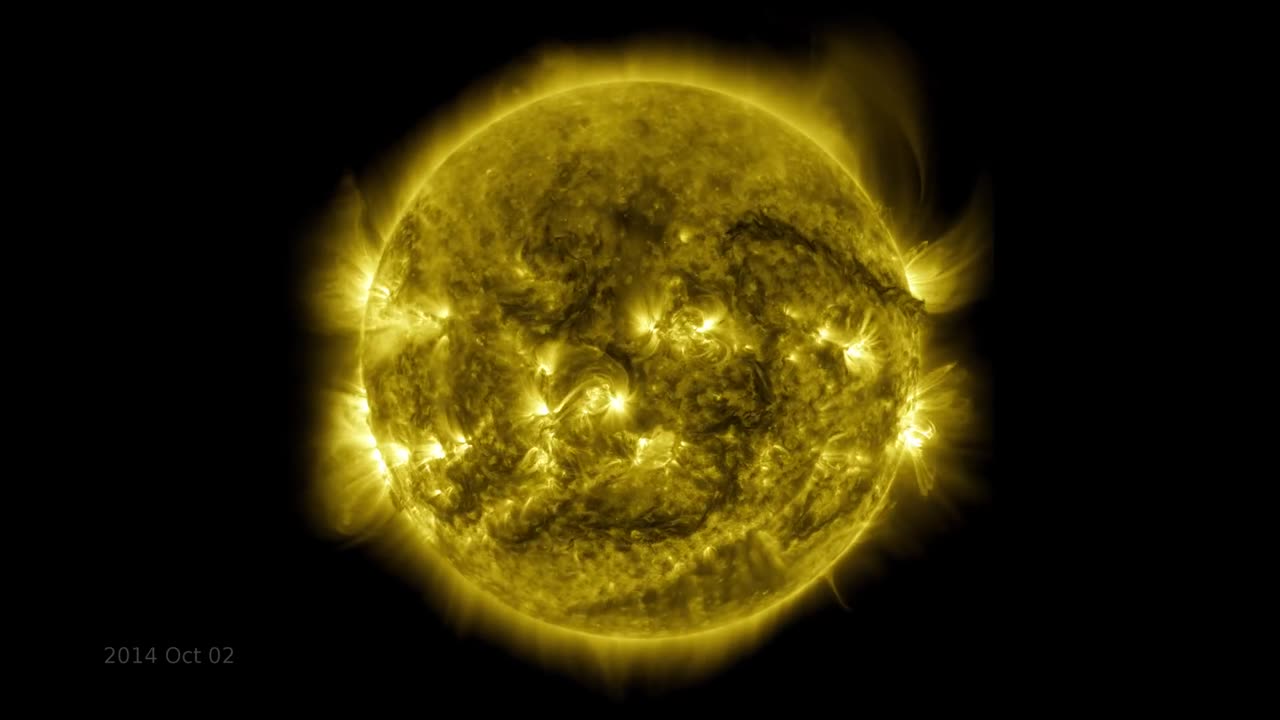 NASA "100 years of the sun"