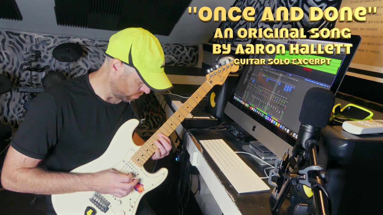 "Once And Done" an Original Song by Aaron Hallett Guitar Solo Excerpt