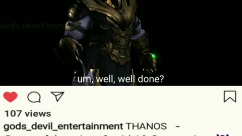 THANOS - Be careful against Covid-19 Coronavirus
