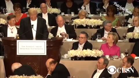 "Hillary is so corrupt."... no wonder they hate him.