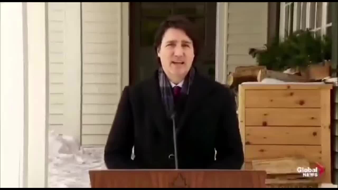 Trudeau's latest speech on lockdowns