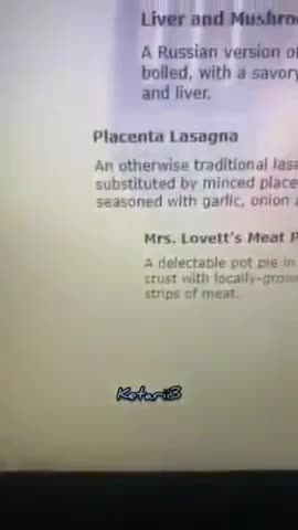 "The Babies We Eat" - The Human Meat Project