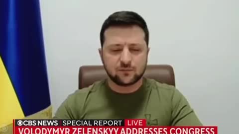 Zelensky has now called for Biden to be the "leader of peace"