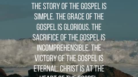 The story of the Gospel