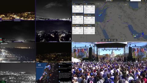 Live Cams From GAZA ISRAEL Multicams and Aircraft Tracking