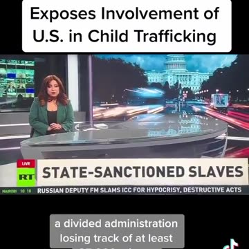 Slavery is on our kids regardless of color or ethnicity.