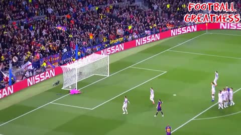 Lionel Messi - goal N 600 ... Free kick Vs liverpool