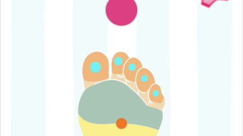 PRESS THESE 7 POINTS ON YOUR BABY'S FEET TO CALM THEM