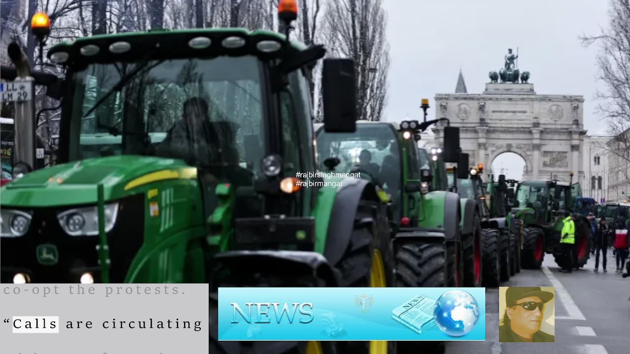 Farmers block roads across Germany to protest against subsidy cuts